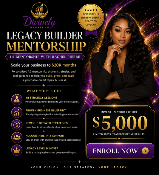 Legacy Builder Mentorship