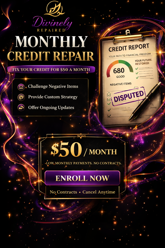Monthly Credit Repair